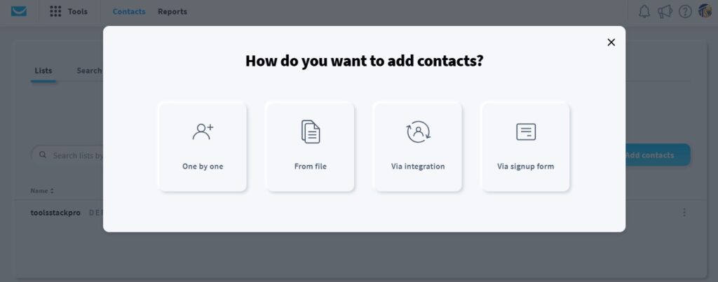 Mapping contacts during the process migrate from Systeme.io to GetResponse.