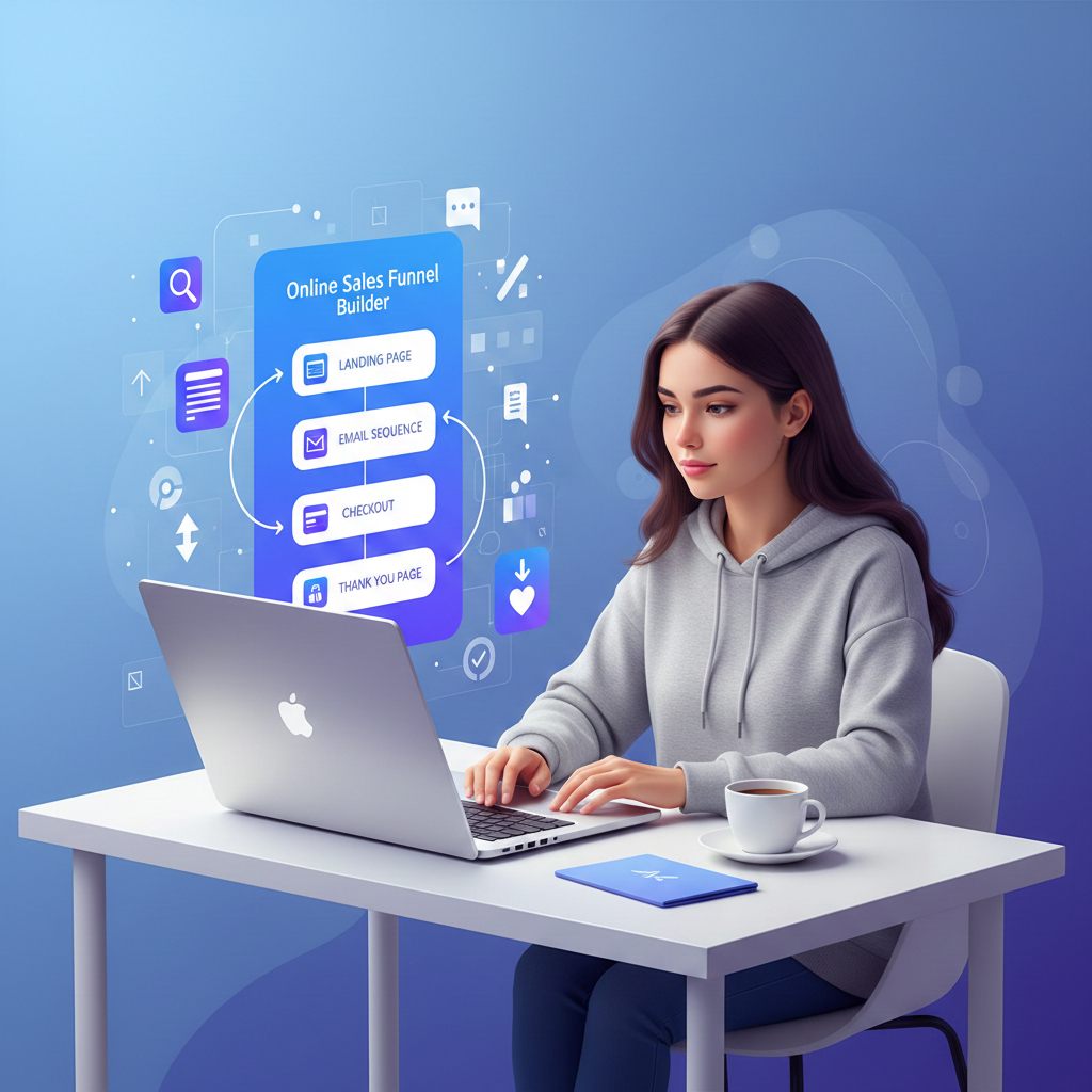 Best Free Sales Funnel Builder for Beginners (2026) Best free sales funnel builder for beginners 2026 dashboard.