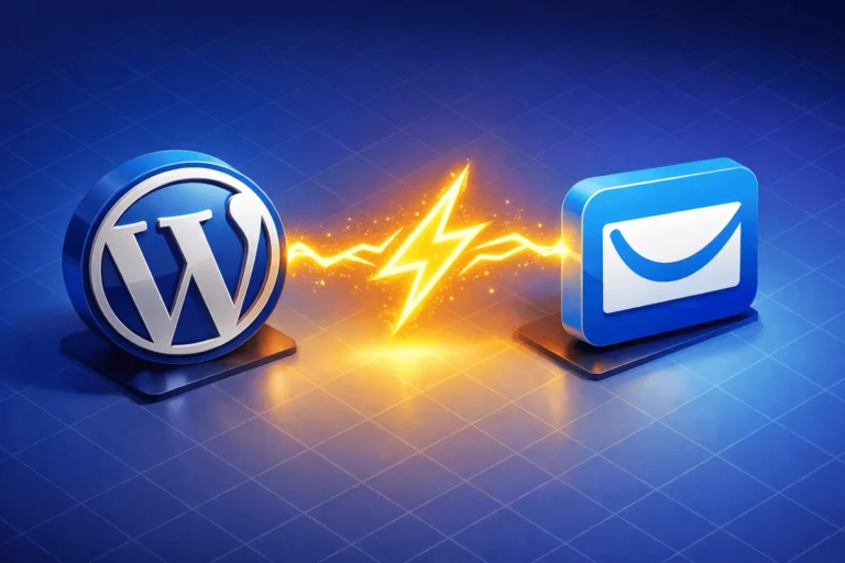 connect getresponse to wordpress without a plugin