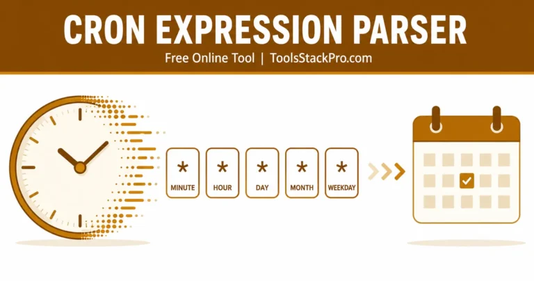 Cron Expression Parser: Free online tool to decode cron schedules and show next run times at ToolsStackPro.com